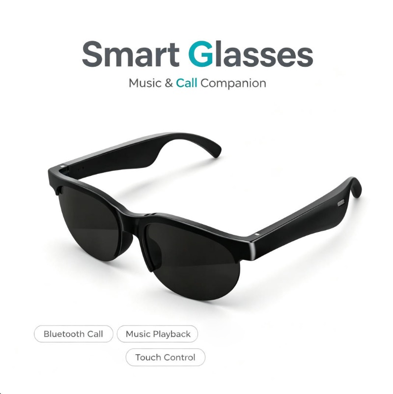 Smart Glasses Lens - نظارات ذكية مع خاصية الاتصال عبر