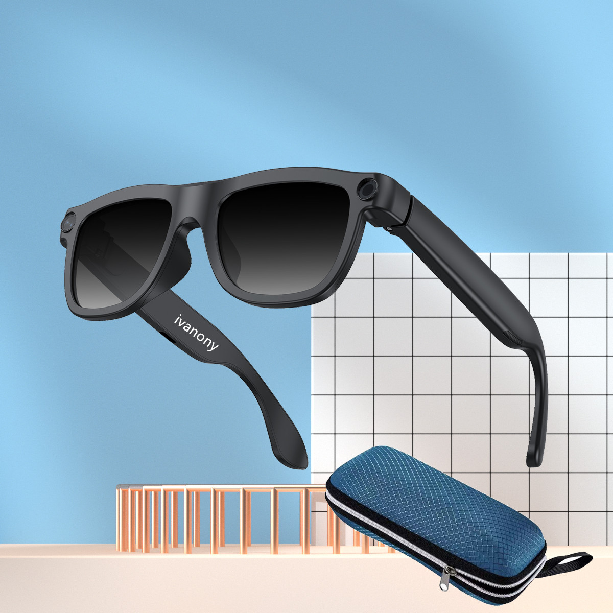 Smart Glasses Lens - نظارات ذكية جديدة بقوة 800 واط