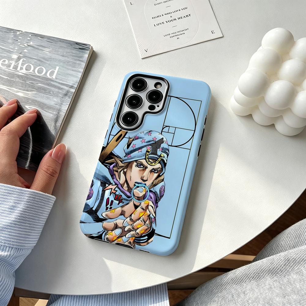 Samsung Galaxy S24 - غطاء هاتف أنيمي J-JOJO Steel Ball