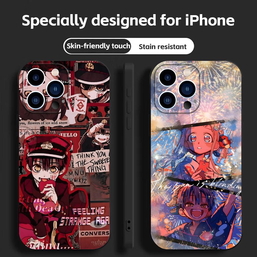 Apple Iphone 15 - حافظة هاتف Hanako-kun مرتبطة بالمرحاض لهاتف