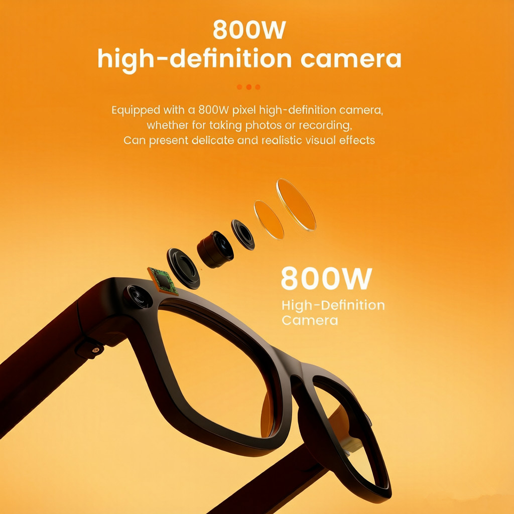 نظارات ذكية جديدة بقوة 800 واط - مراجعة Smart Glasses Lens وسعره