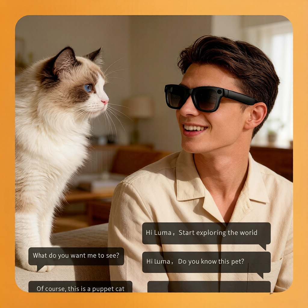 نظارات ذكية جديدة بقوة 800 واط - مراجعة Smart Glasses Lens وسعره